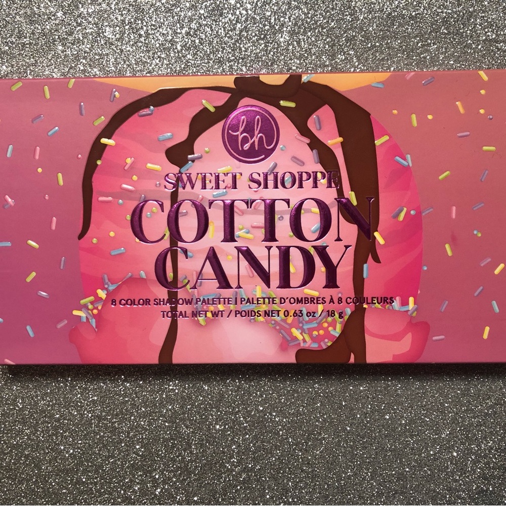 BNIB! LE! HTF! BH Cosmetics Sweet Shoppe Cotton Candy 8 Color Eyeshadow Palette - Picture 5 of 5